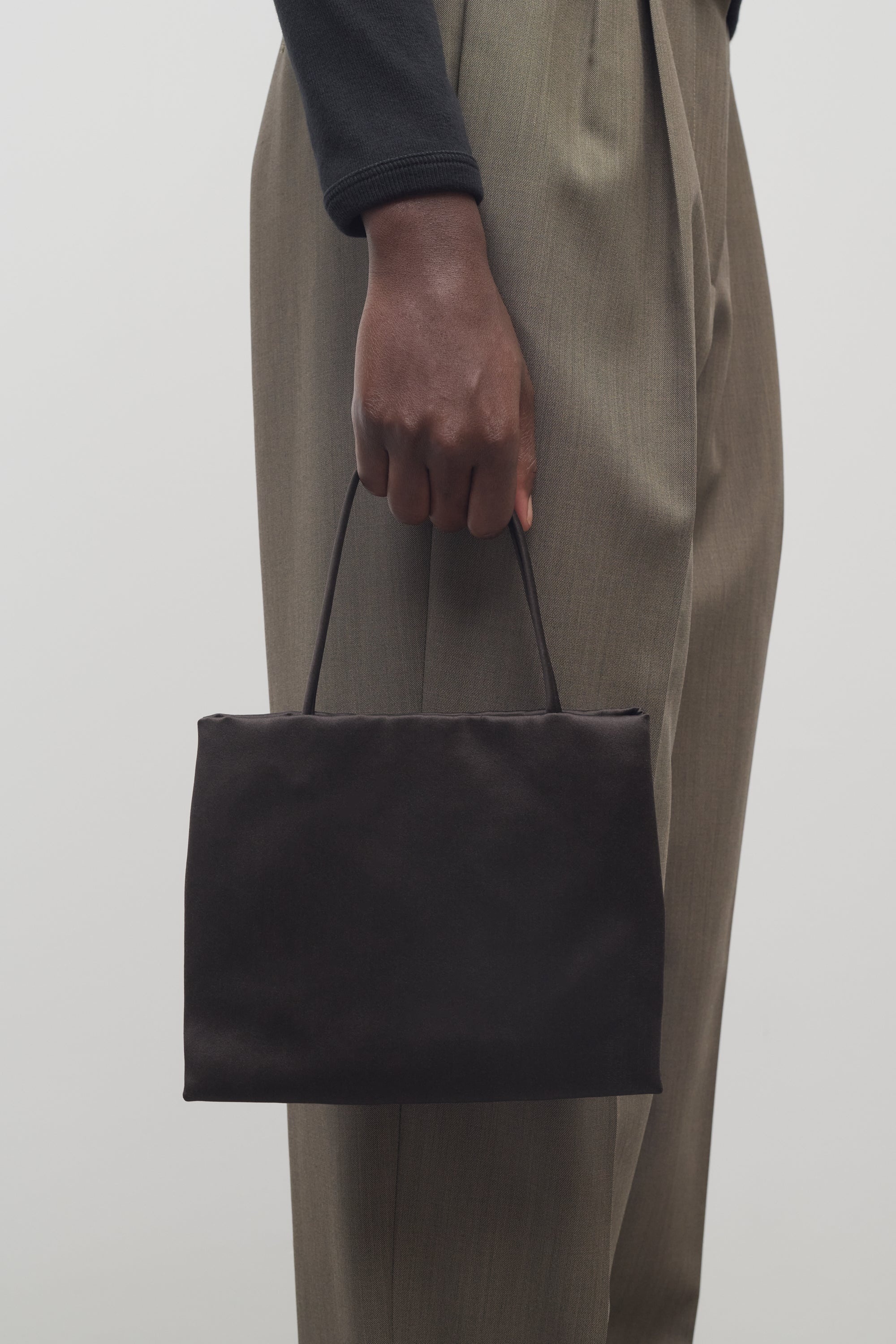 Cecily Top Handle Bag in Silk - 4
