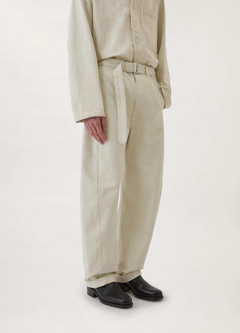 TWISTED BELTED PANTS
HEAVY GD DENIM 10