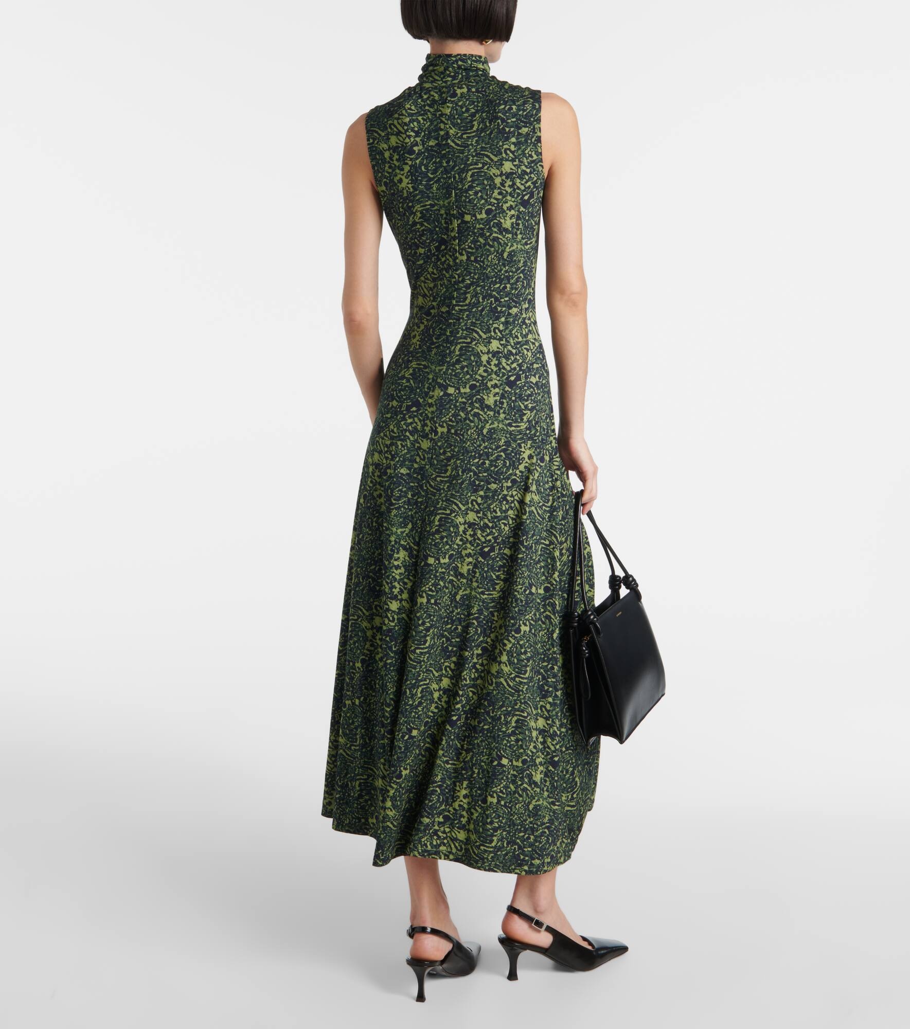 Jamie printed jersey maxi dress - 3