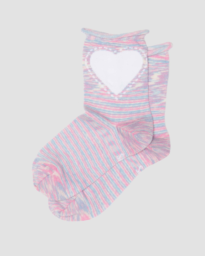 Heart Sock Cotton Blend Socks 1