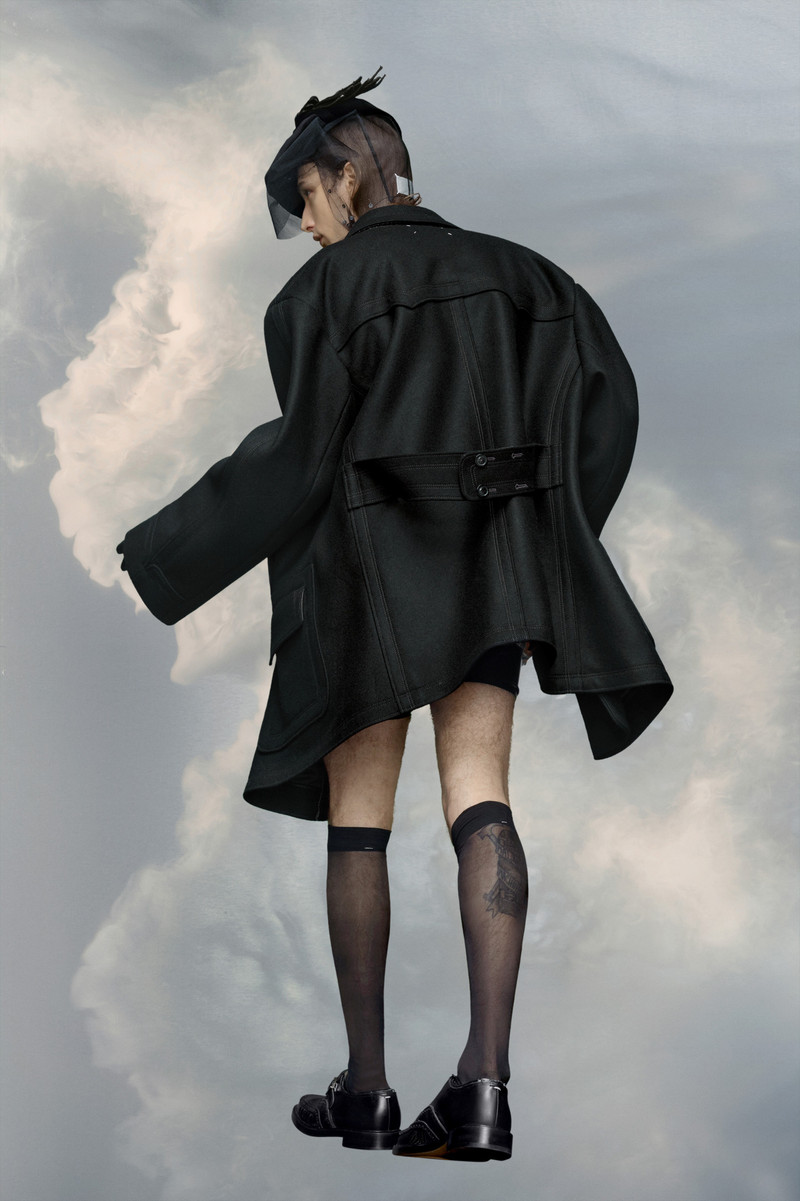 Oversized caban coat 5