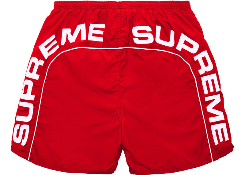 Supreme Supreme Arc Logo Water Short Red outlook