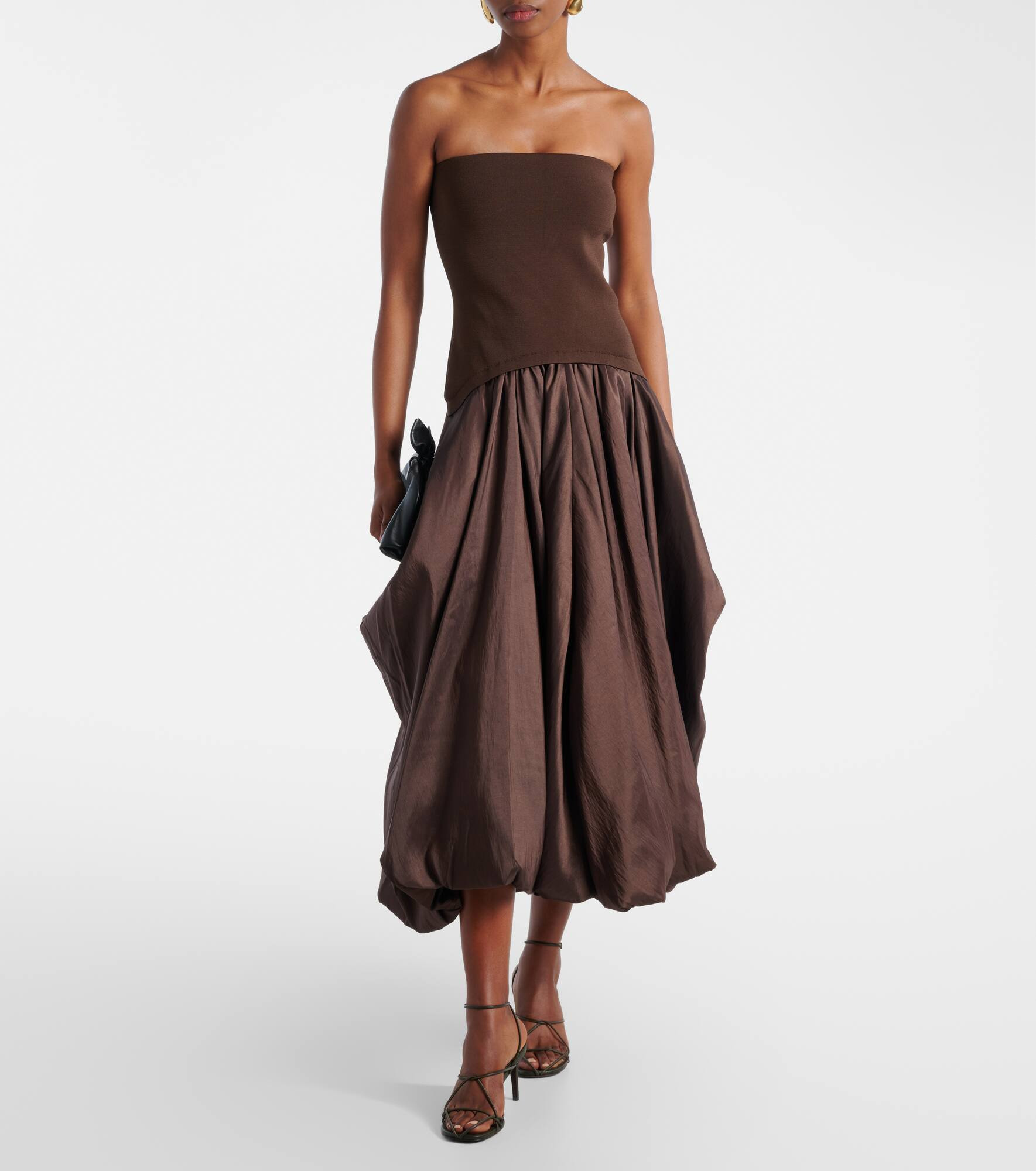 Izzy taffeta midi dress - 2
