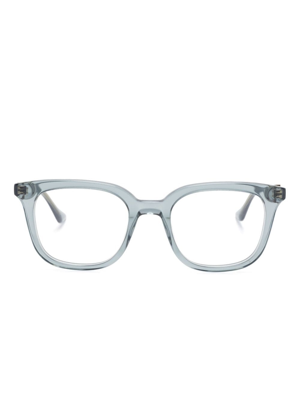 square-frame glasses - 1