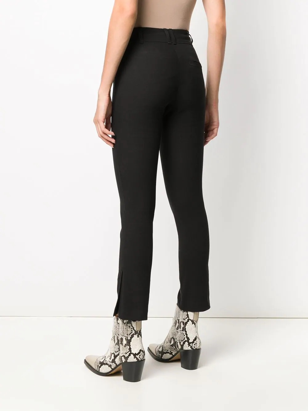 high-rise skinny trousers - 4