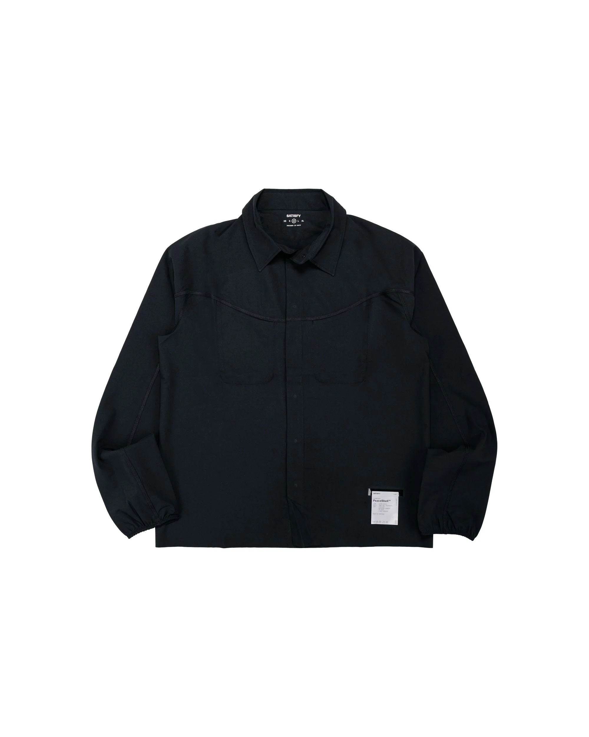 Peaceshell River Shirt Black - 1