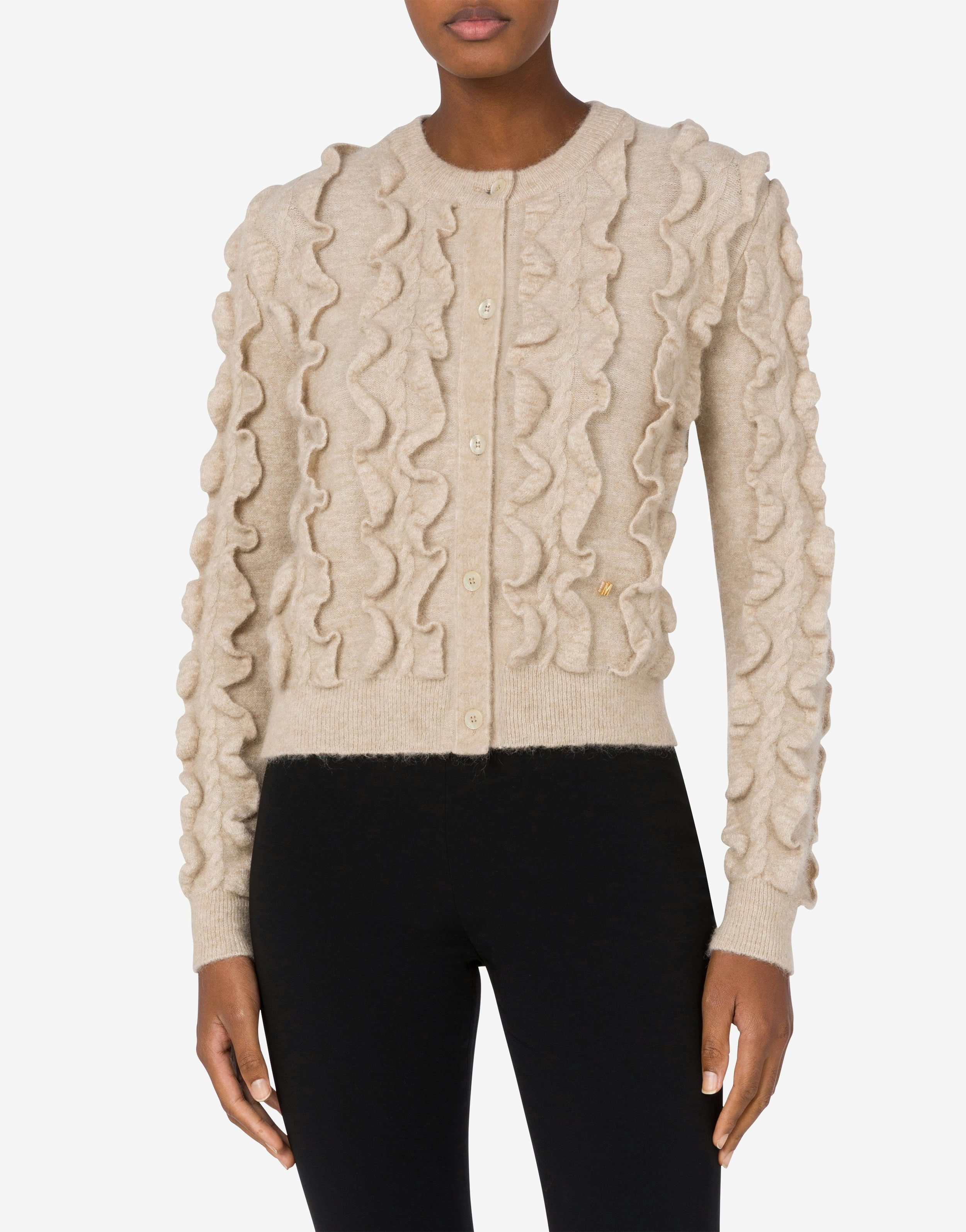 PULLOVER IN STRETCH MOHAIR GOLDEN M - 2