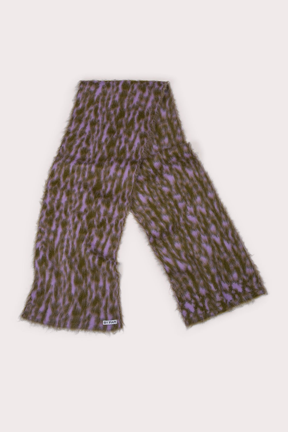 CLIFFORD SCARF LILAC PEAR ALPACA - 1