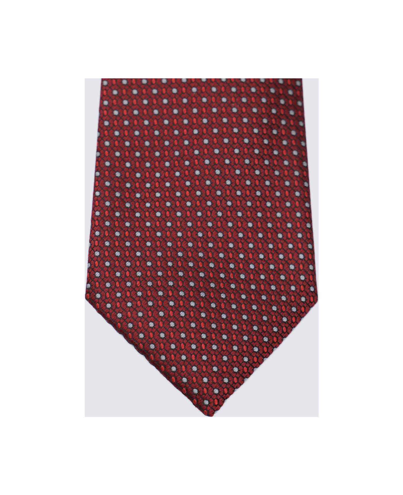 Red Wool Tie - 2