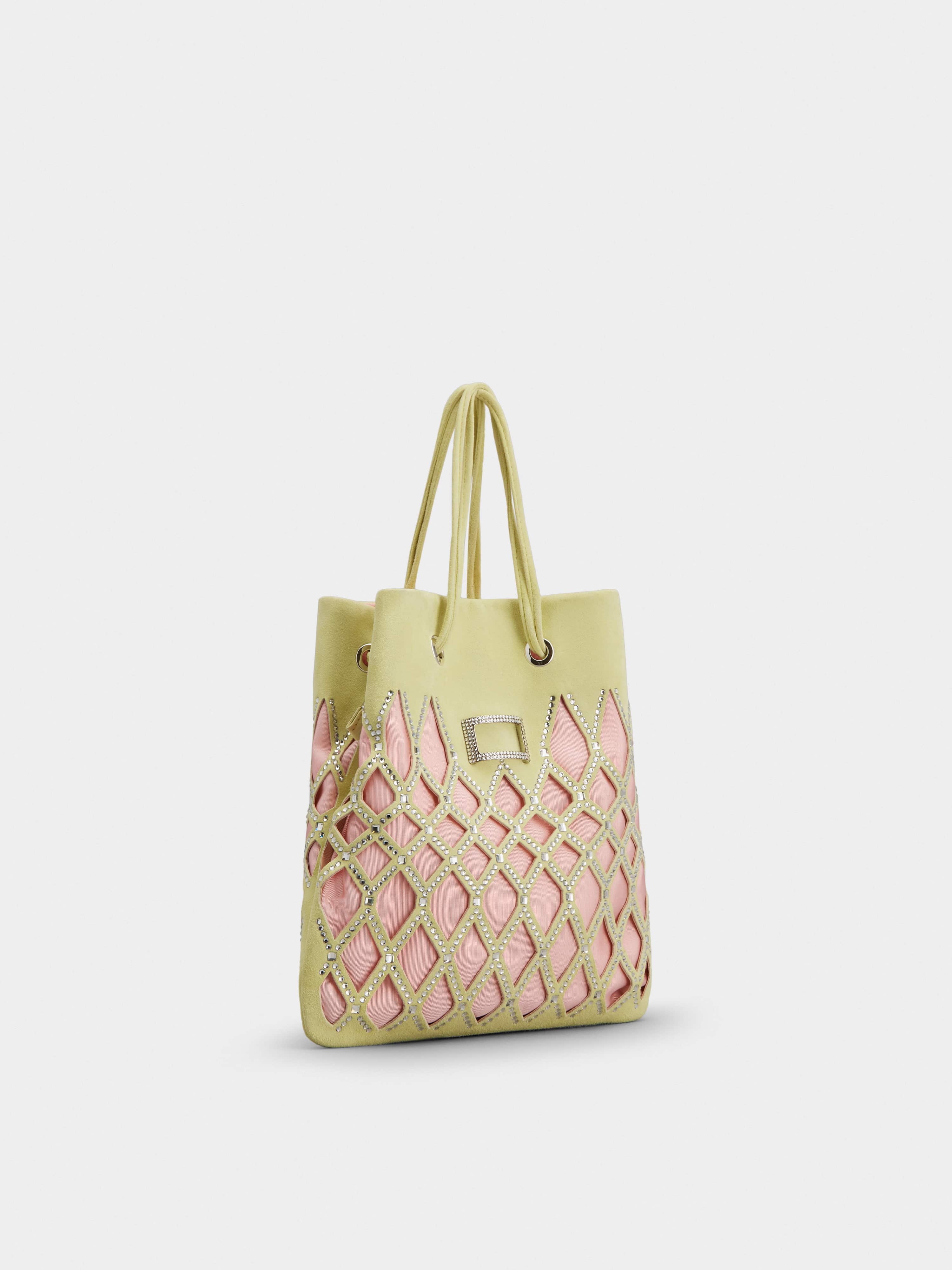 Viv' Pocket Queeny Mini Bag in Suede - 2