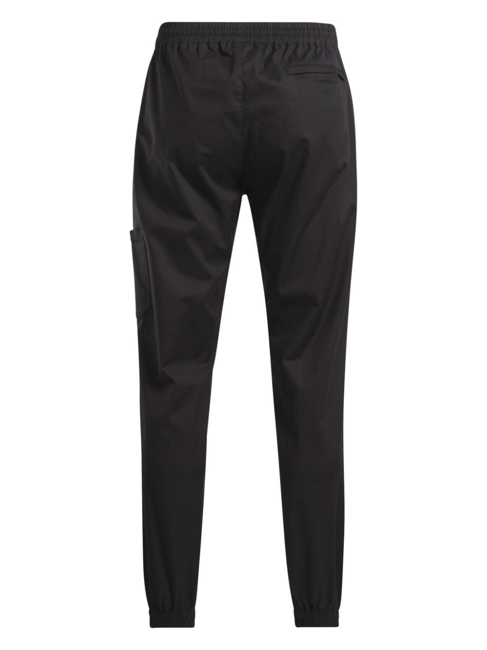 logo-patch tapered track trousers - 3