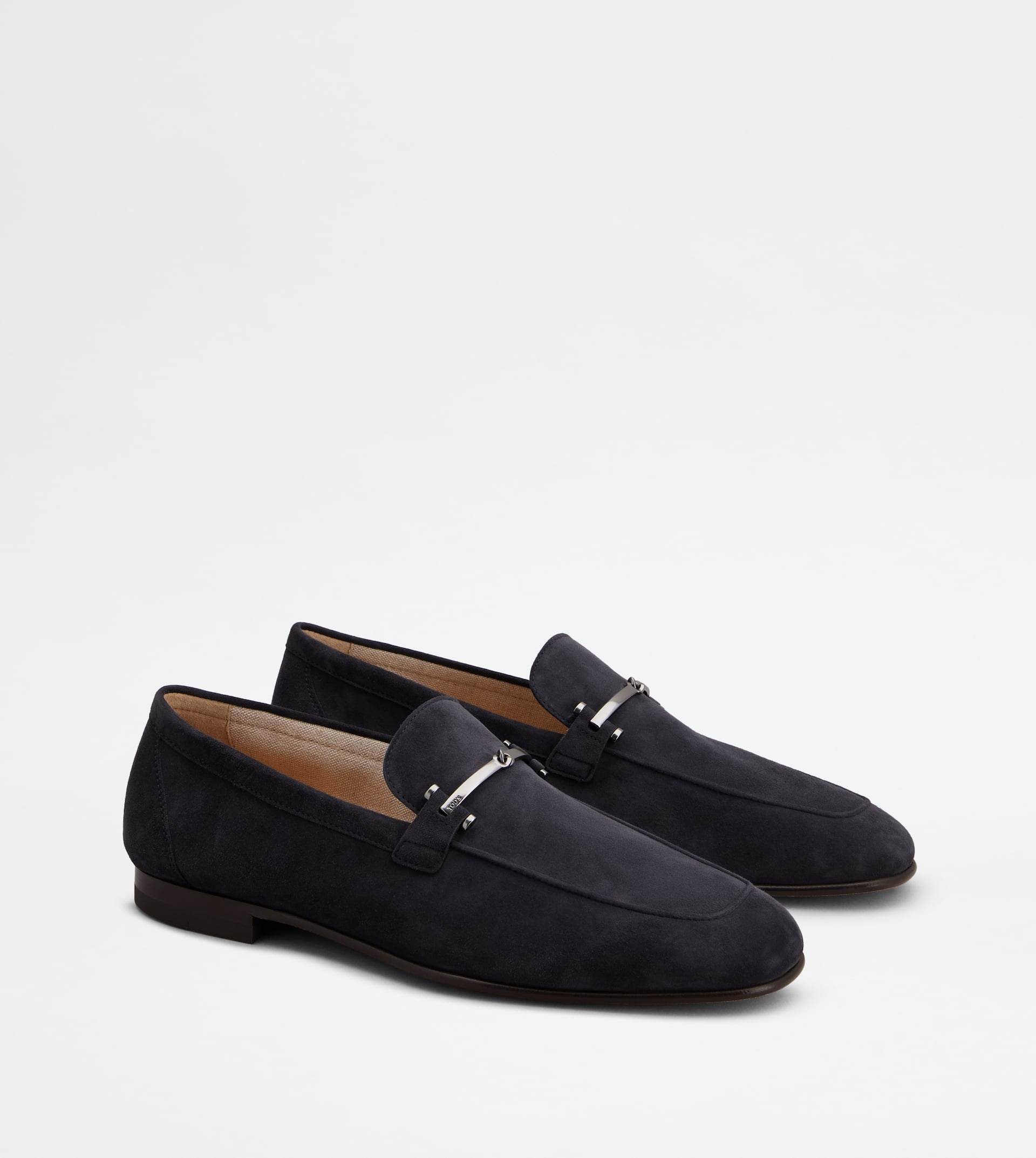 LOAFERS IN SUEDE - BLUE - 2