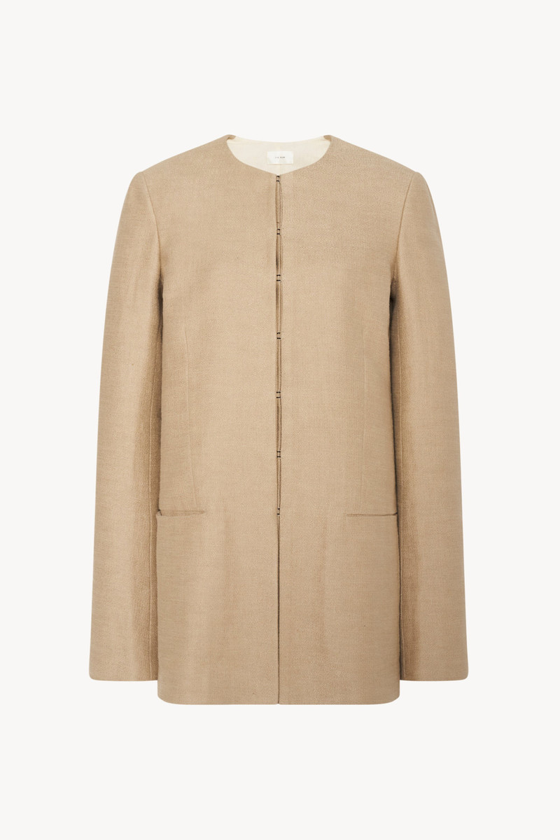 Baymon Jacket in Linen and Cotton 1