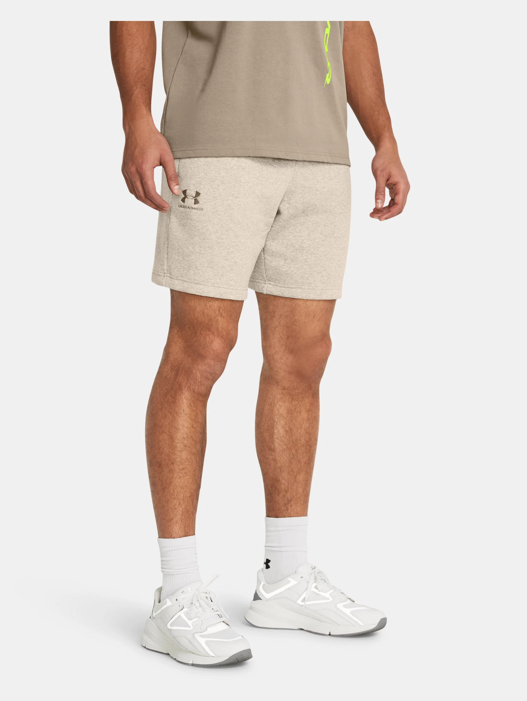 Men's UA Icon Fleece Shorts - 2