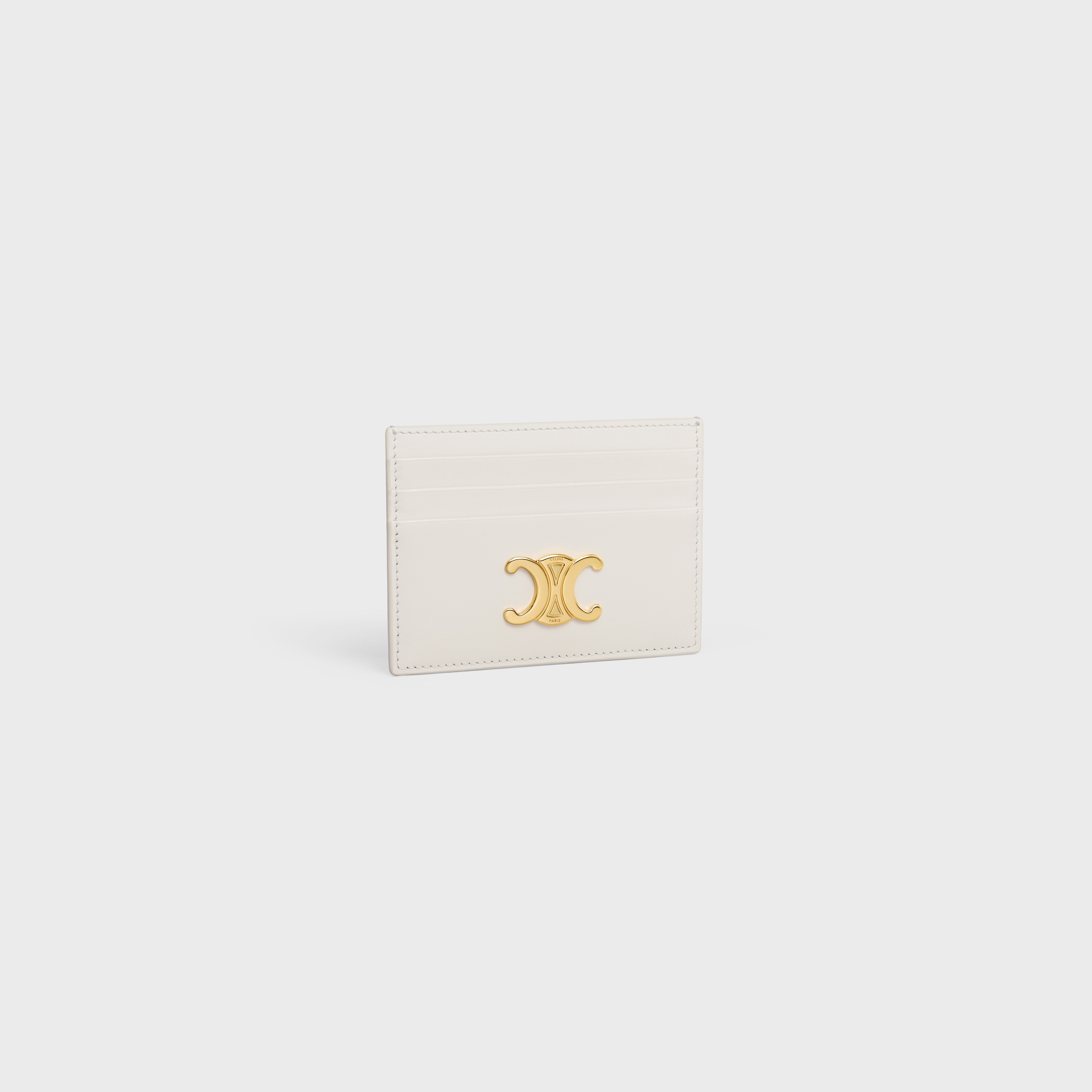 CARD HOLDER TRIOMPHE IN Shiny calfskin - 2