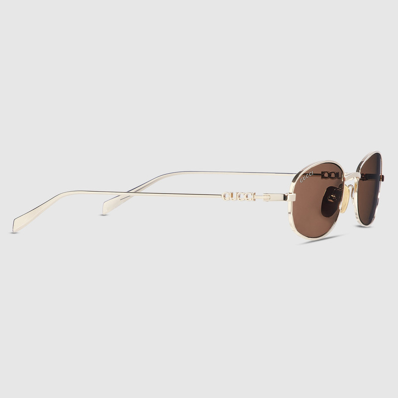 GUCCI Oval frame sunglasses outlook