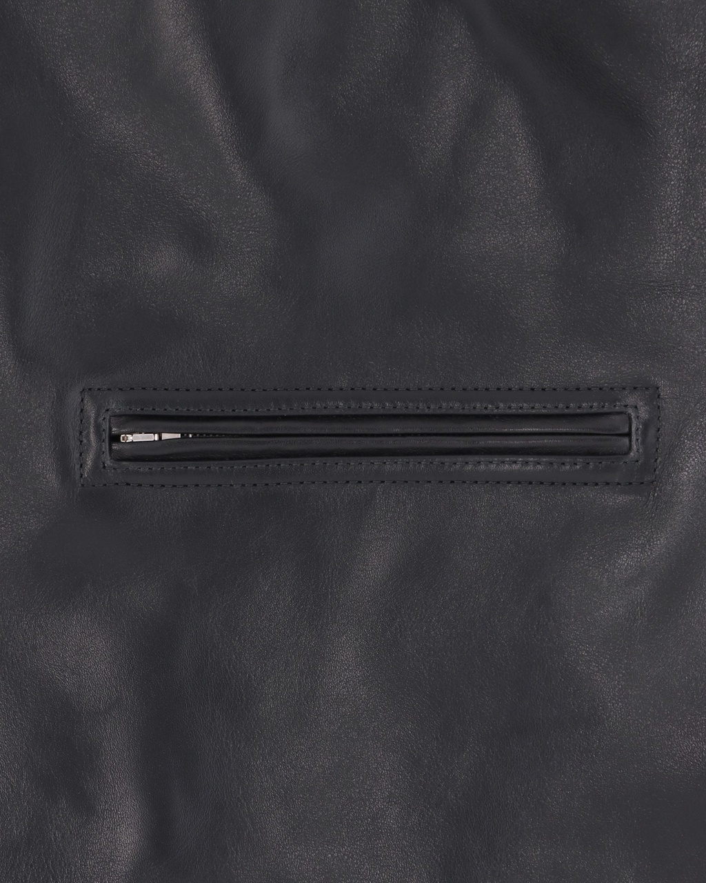 LEATHER LOGO RACER VEST - 6