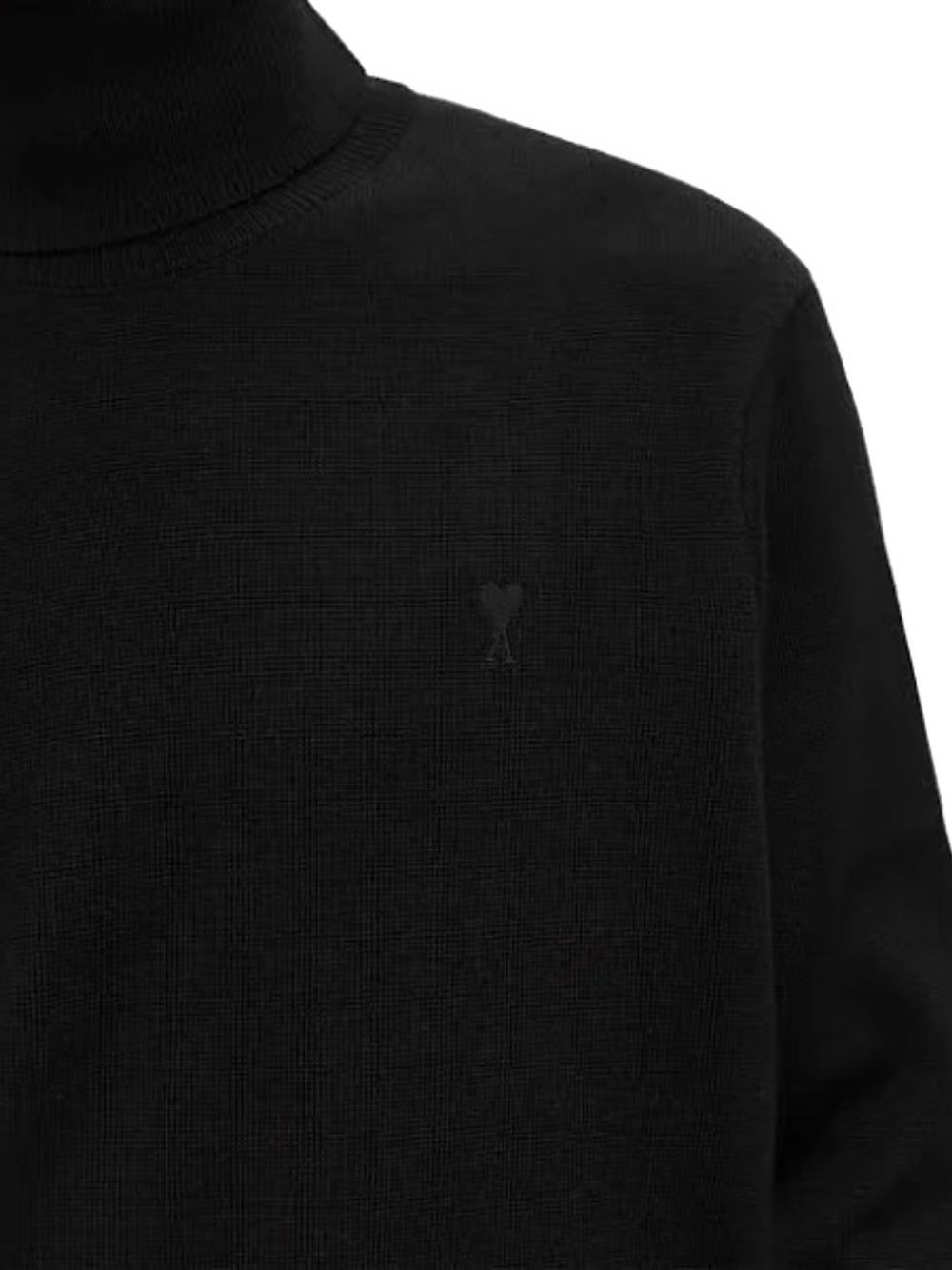 AMI DE COEUR-EMBROIDERED TURTLENECK SWEATER - 5