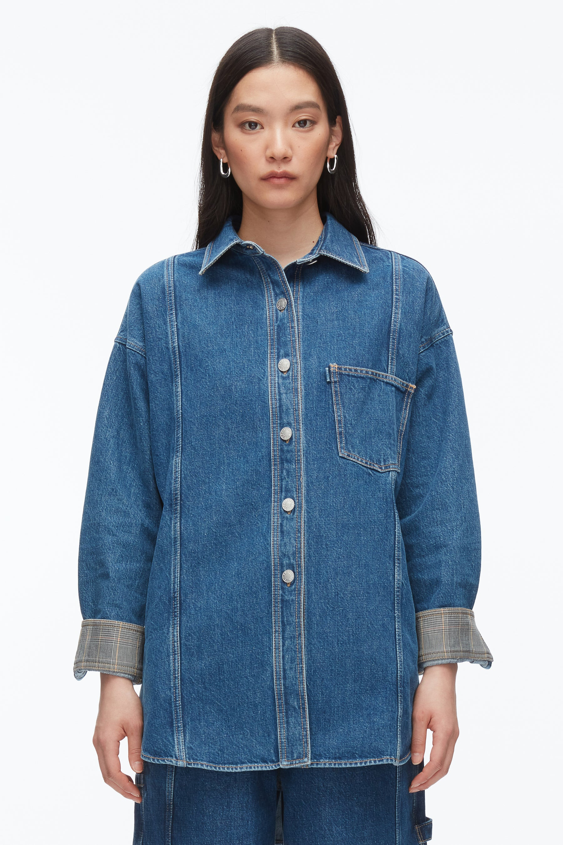 Denim Shirt Jacket - 3