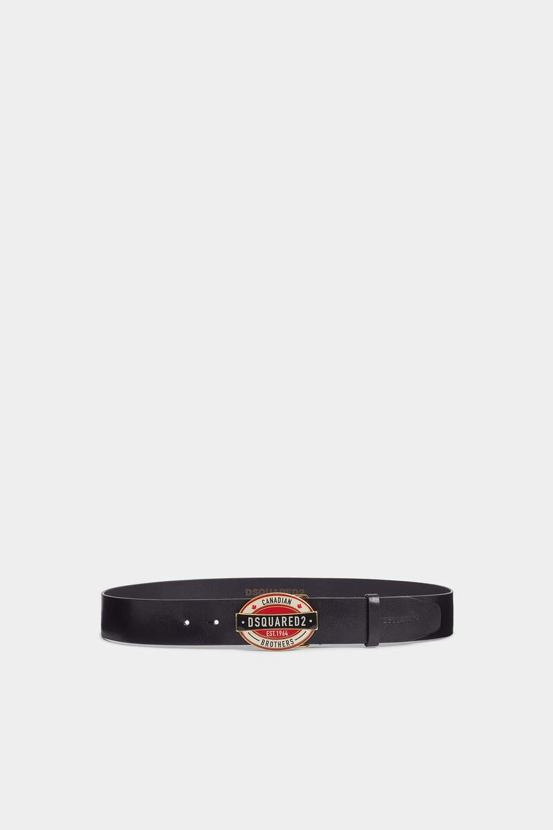 DSQUARED2 D2 CANADIAN BROTHERS PLAQUE BELT outlook