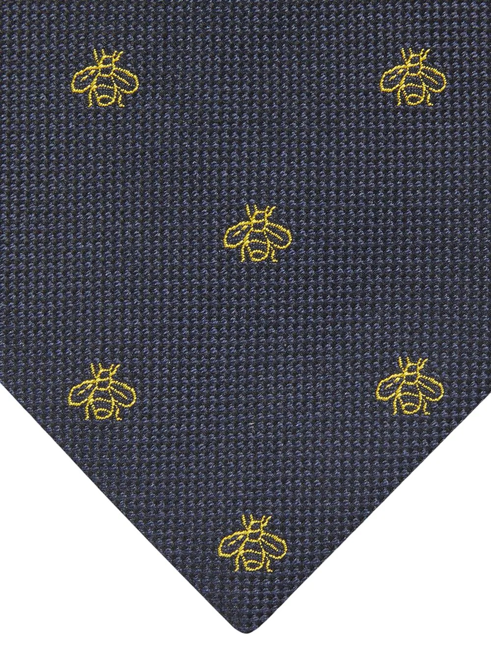 embroidered tie - 2