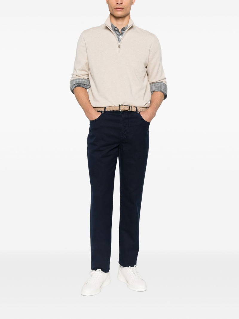 Brunello Cucinelli cotton trousers outlook