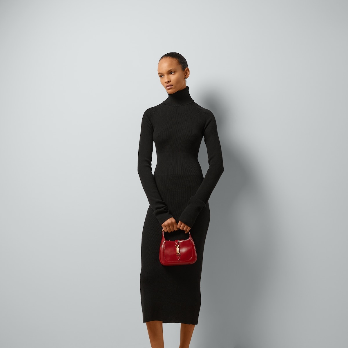 Rib fine wool dress - 5