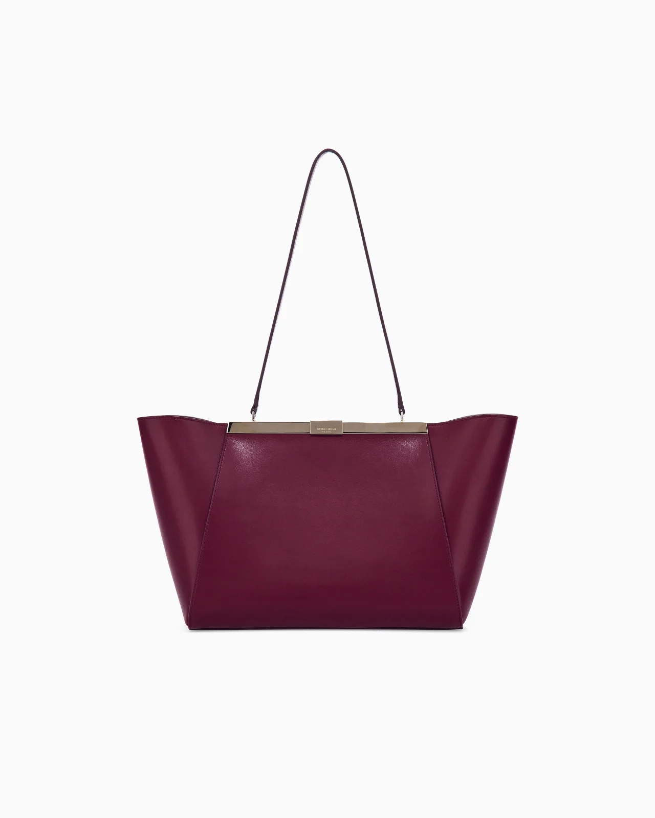 SHOULDER BAG IN LEATHER WITH SPLIT LEATHER LINING - 1