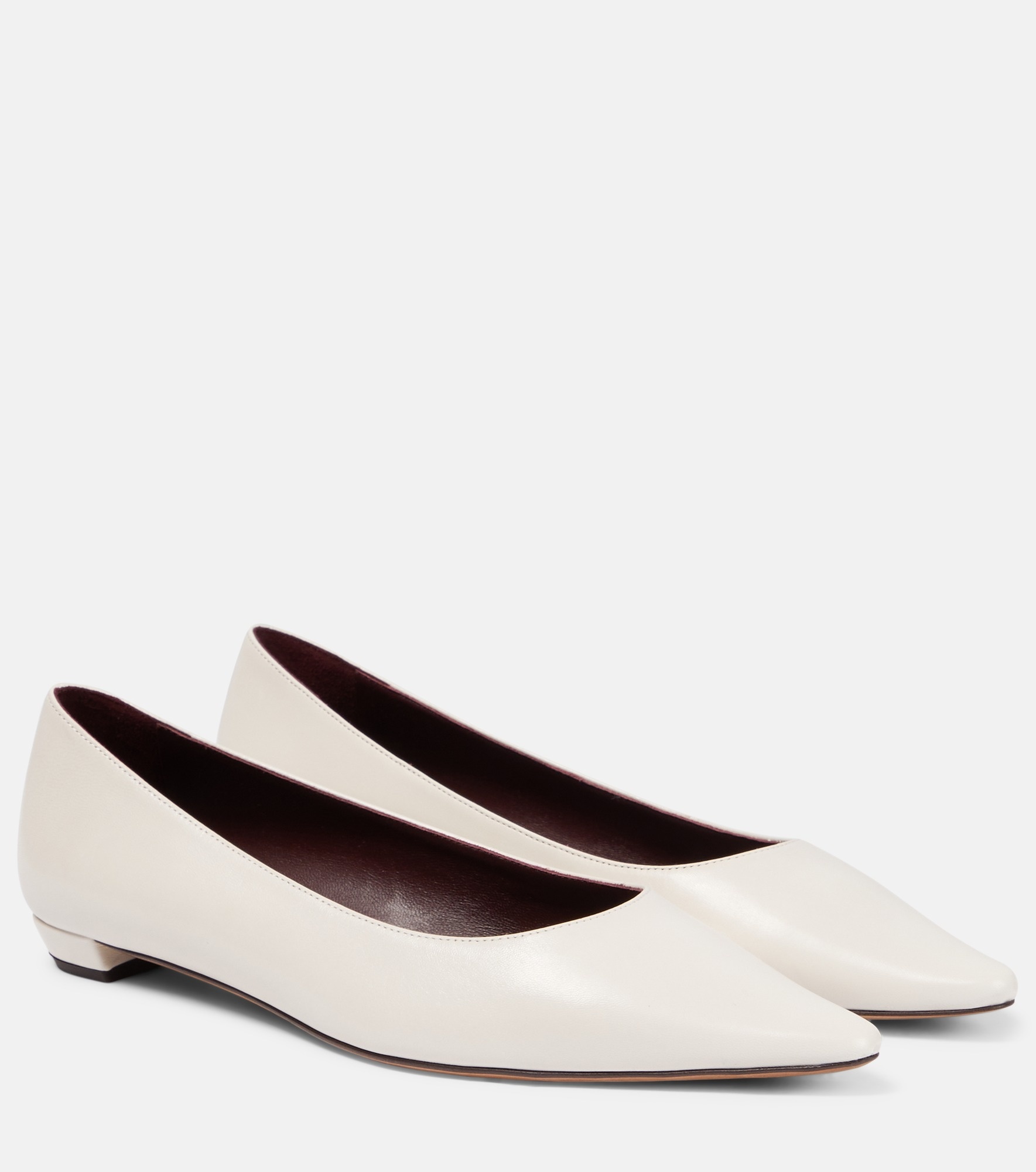 Claudette leather ballet flats - 1