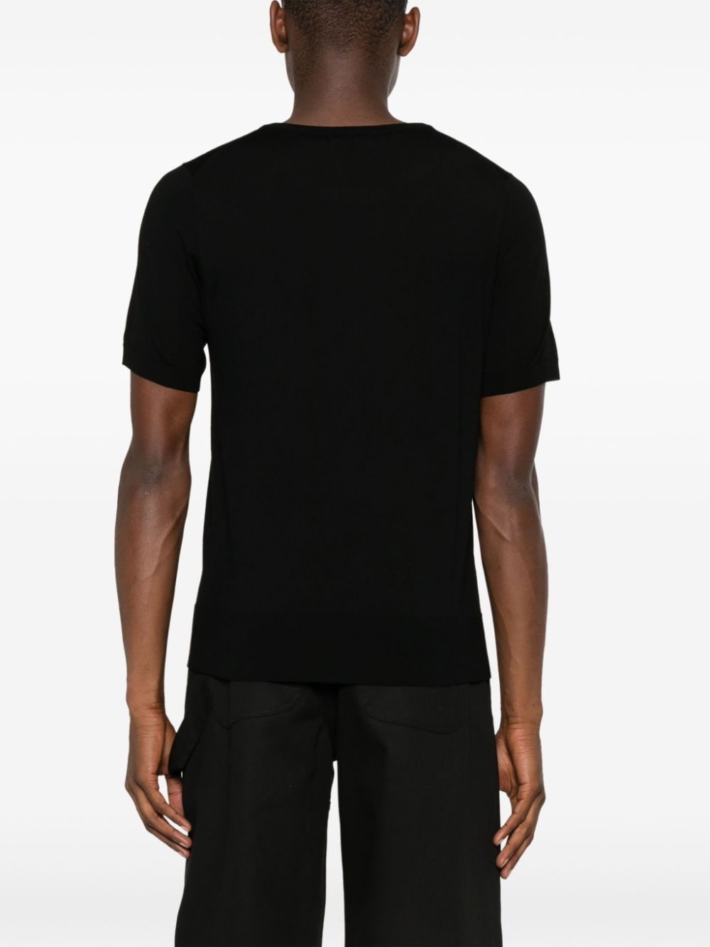 fine-knit T-shirt - 4