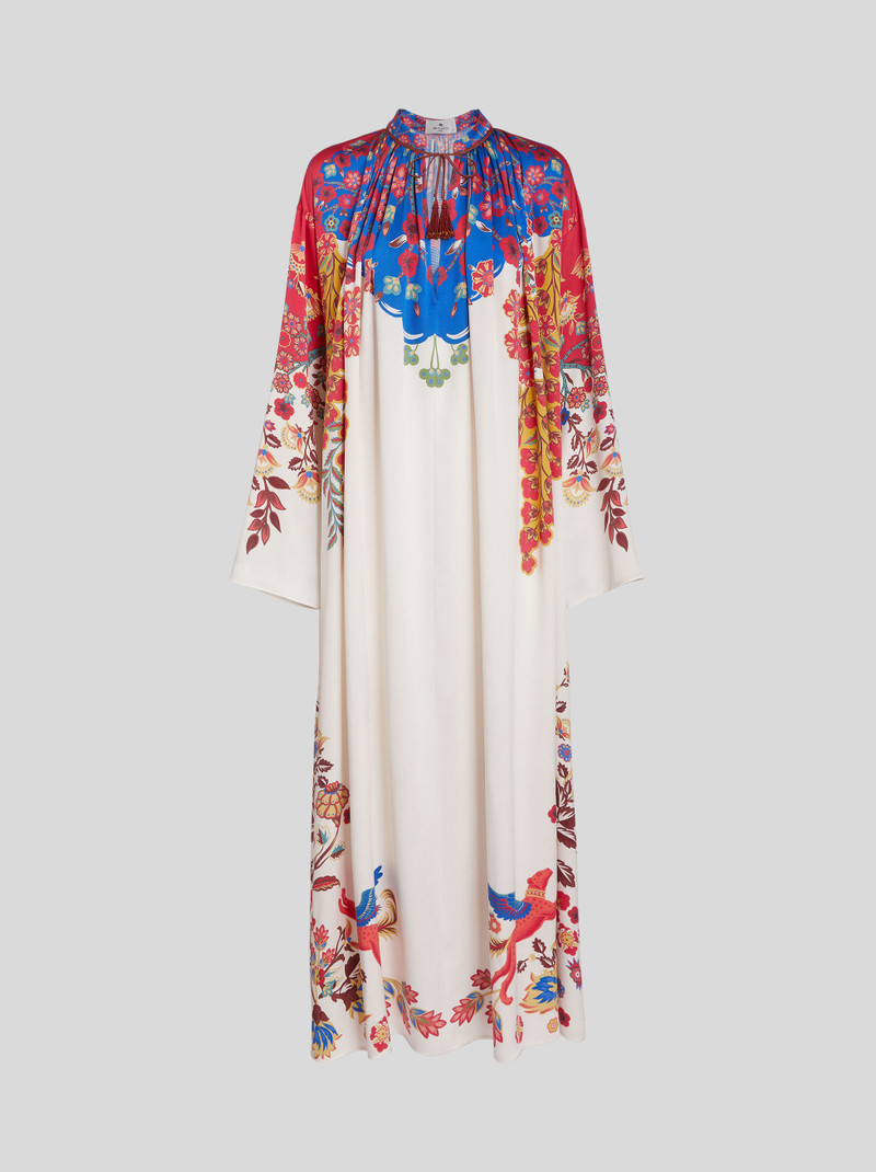 SILK TUNIC DRESS와 PRINT 1
