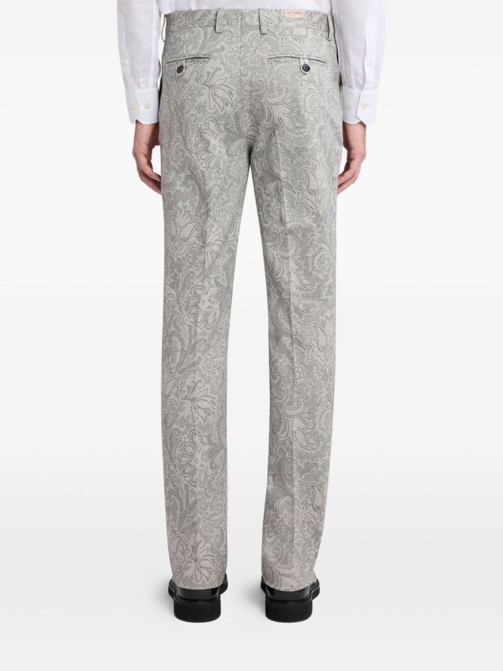 jacquard trousers - 3