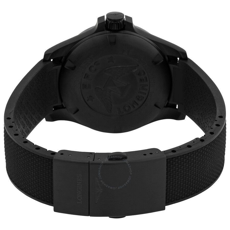 Longines Conquest Quartz Black Dial Men's Watch L3.716.2.56.9 - 3