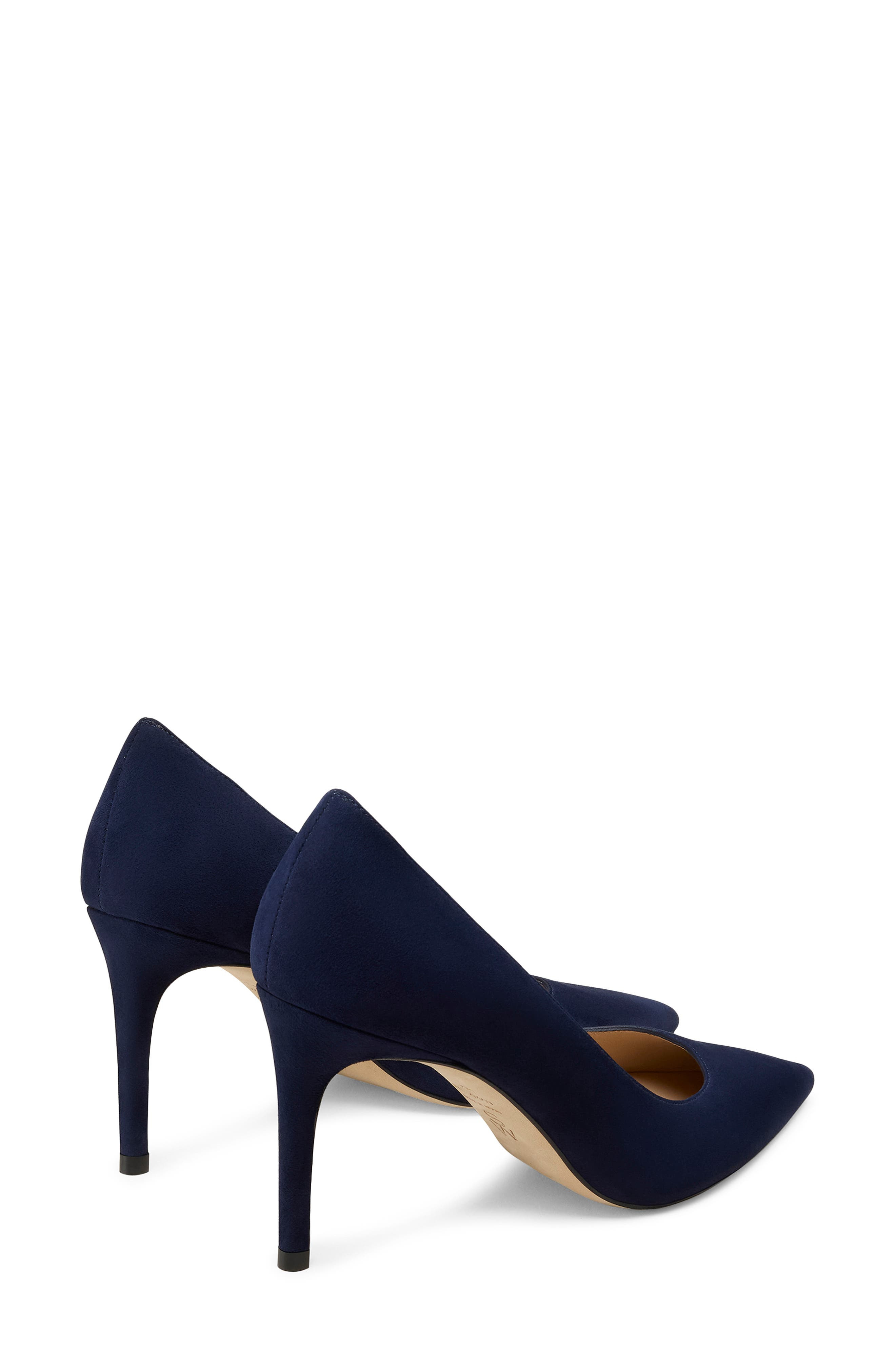 Stuart Weitzman Stuart Power 85 Pump in Nice Blue at Nordstrom - 3