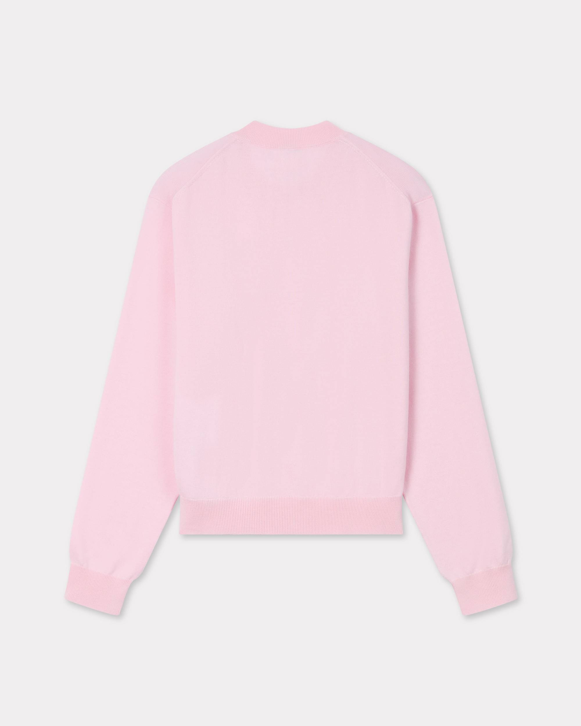 'Boke Flower' embroidered crewneck cardigan - 2
