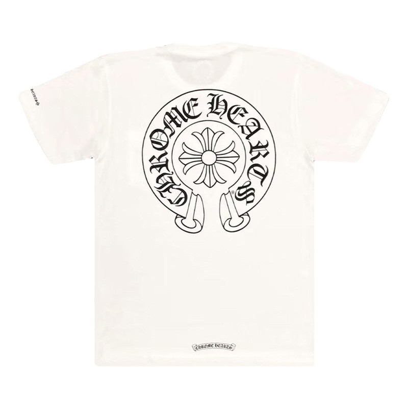 Chrome Hearts Chrome Hearts Horseshoe Logo Pocket T-Shirt 'White' outlook