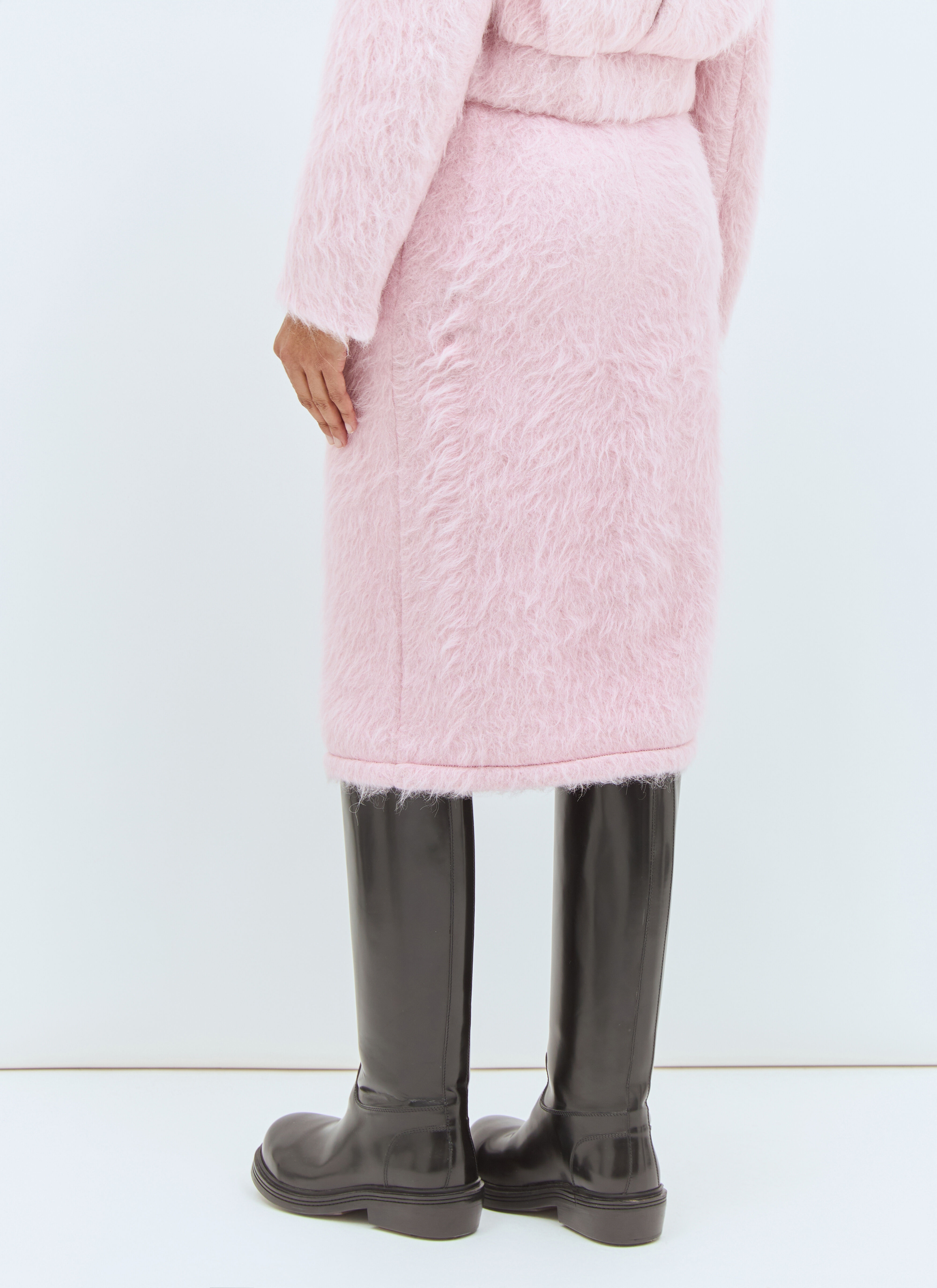 Fluffy Midi Skirt - 5