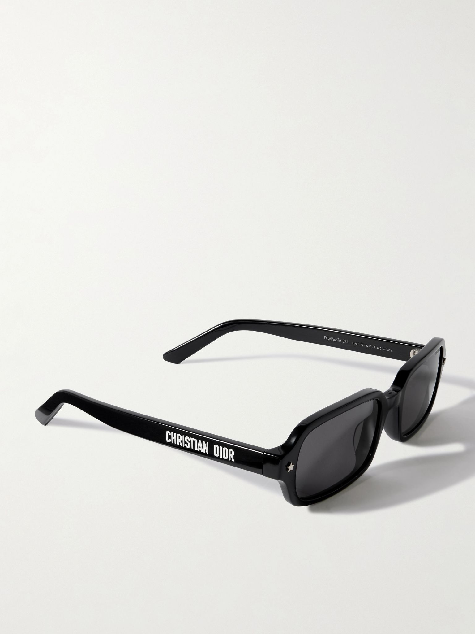 DiorPacific S3I rectangular-frame acetate sunglasses Black - 3