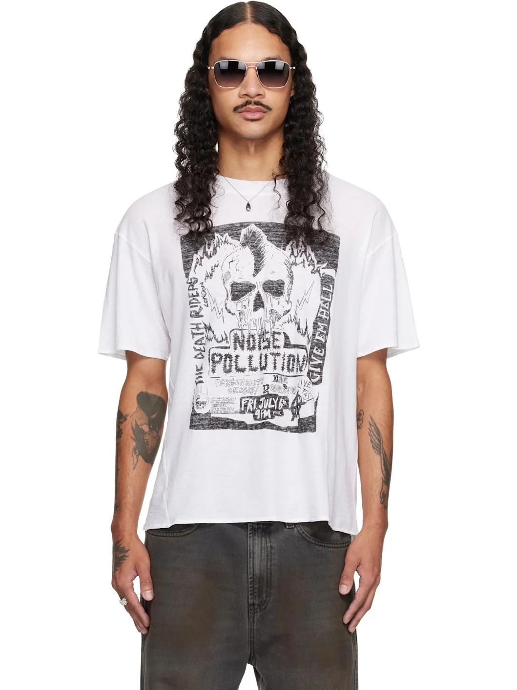 White Thrash T-shirt - 1