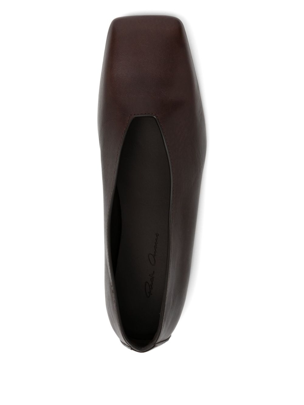 leather ballet flats - 4