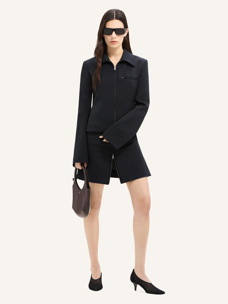 courrèges ZIPPED TWILL JACKET outlook