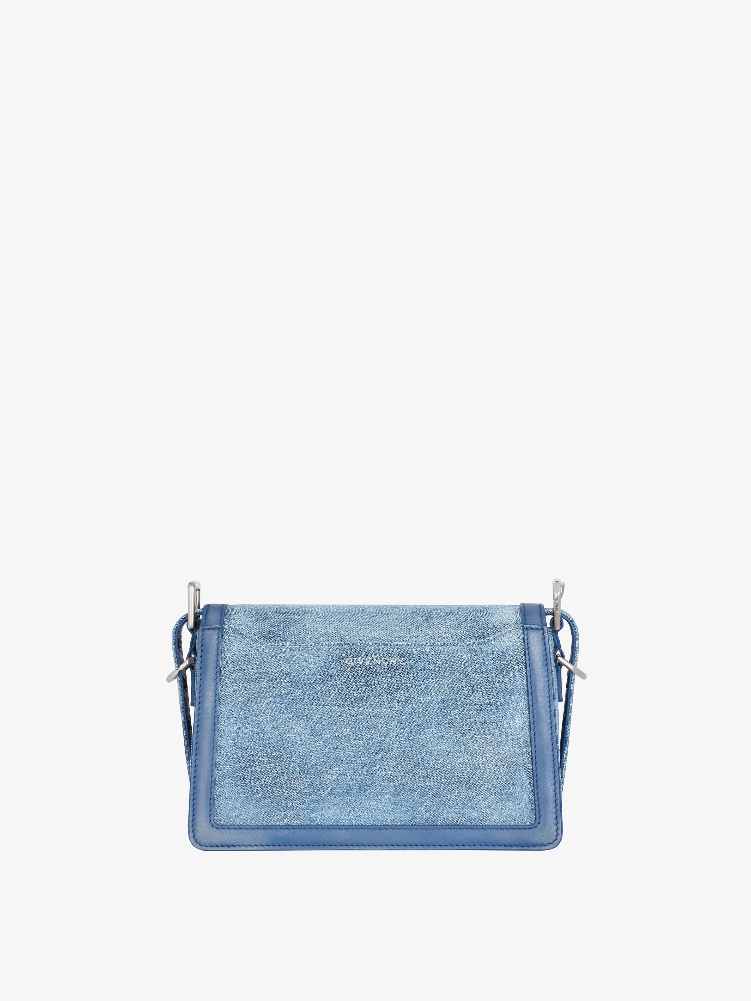 MEDIUM 4G CROSSBODY BAG IN DENIM - 5