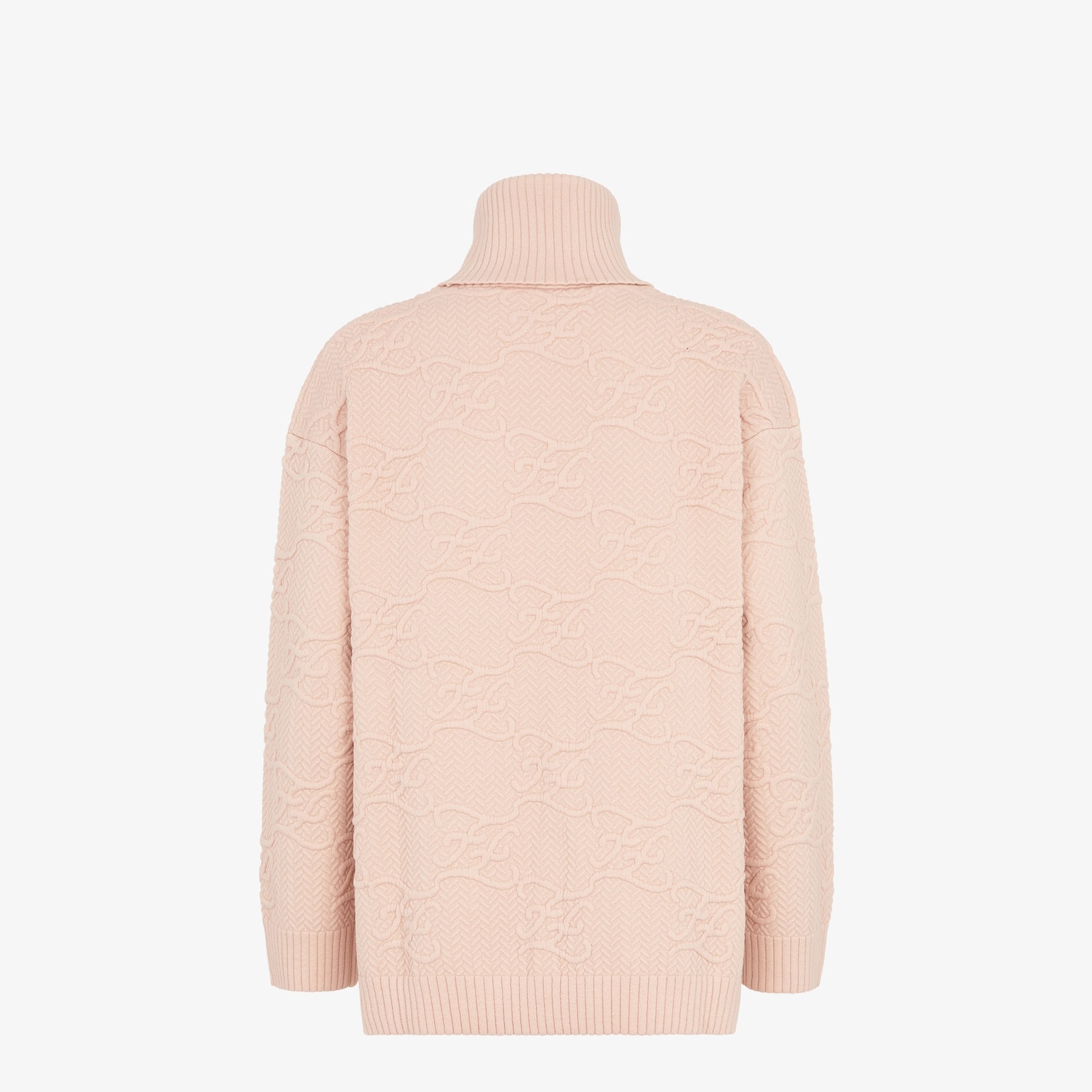 Pink wool and cashmere sweater - 2