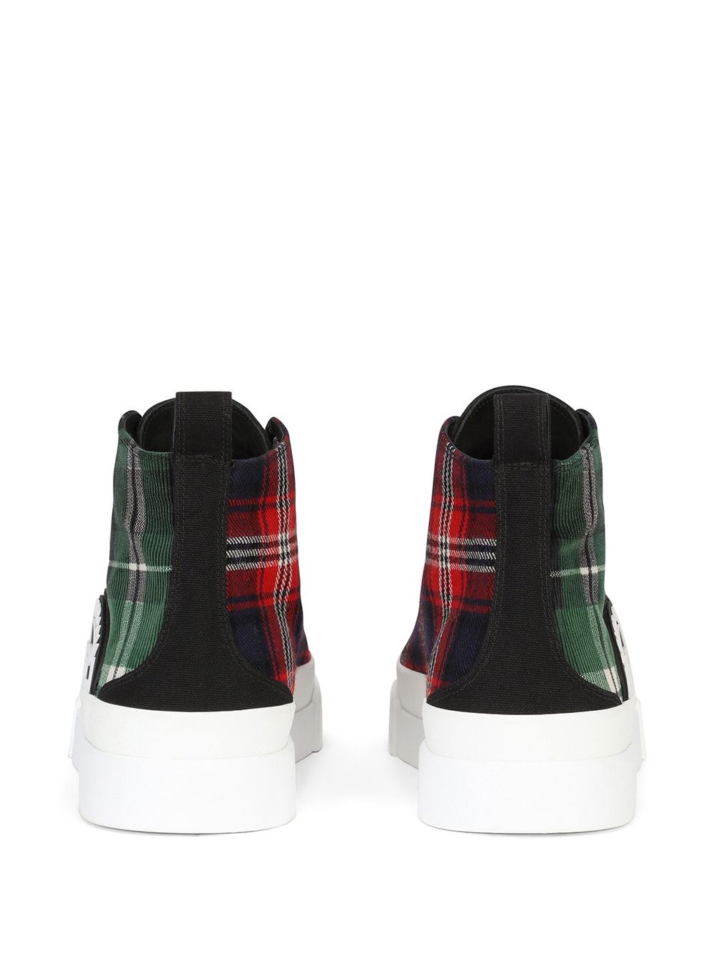 Portofino Light tartan-print trainers - 3