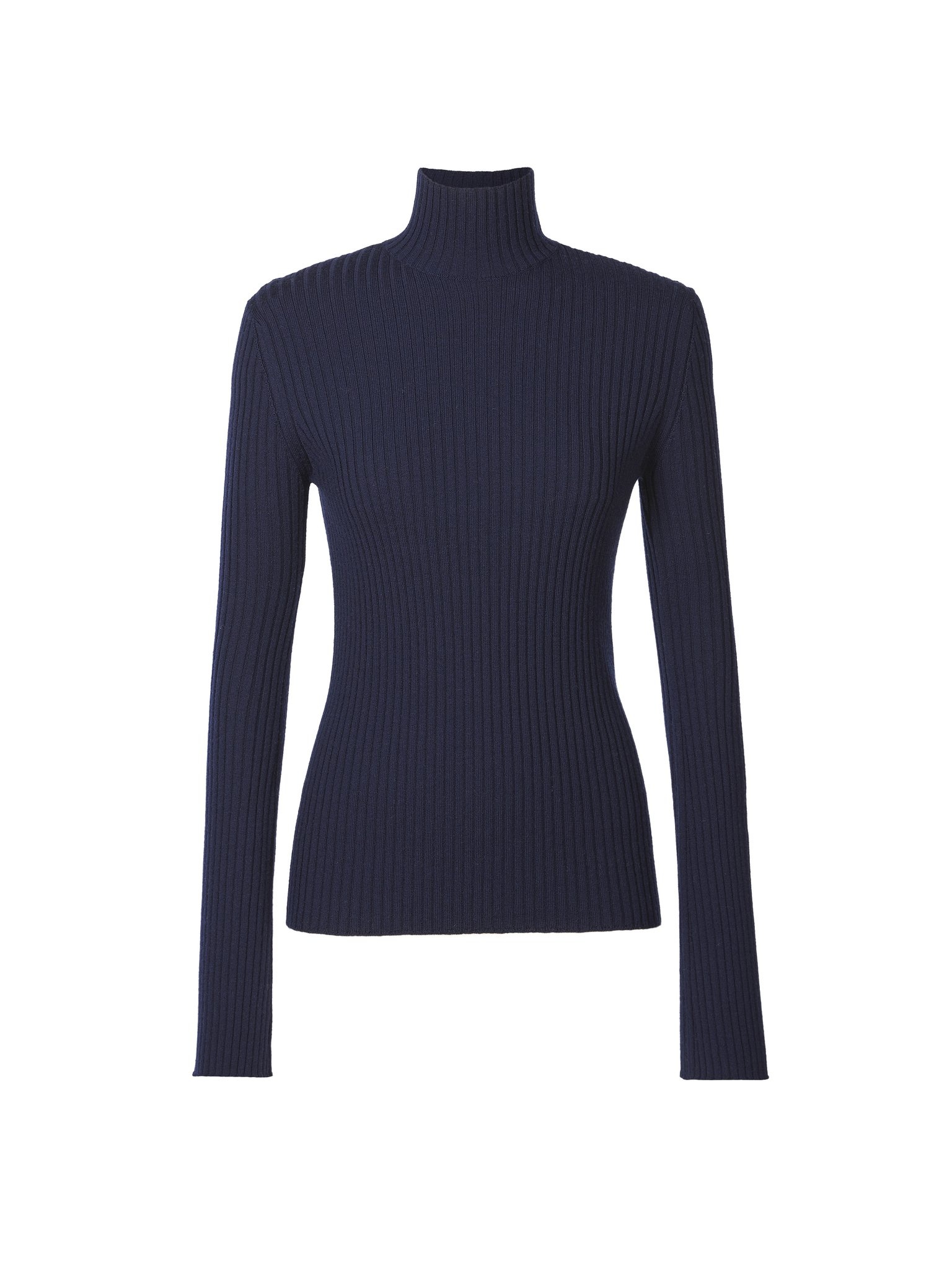 FITTED HIGH-NECK TOP - 1