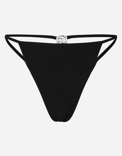 Dolce & Gabbana Bikini bottoms with cut-out and DG logo outlook