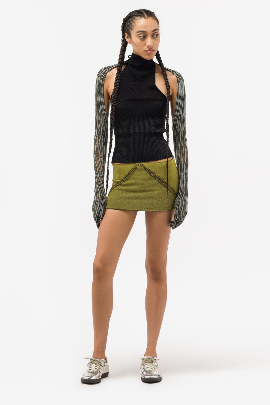 Cactus Sleeves in Grey - 5