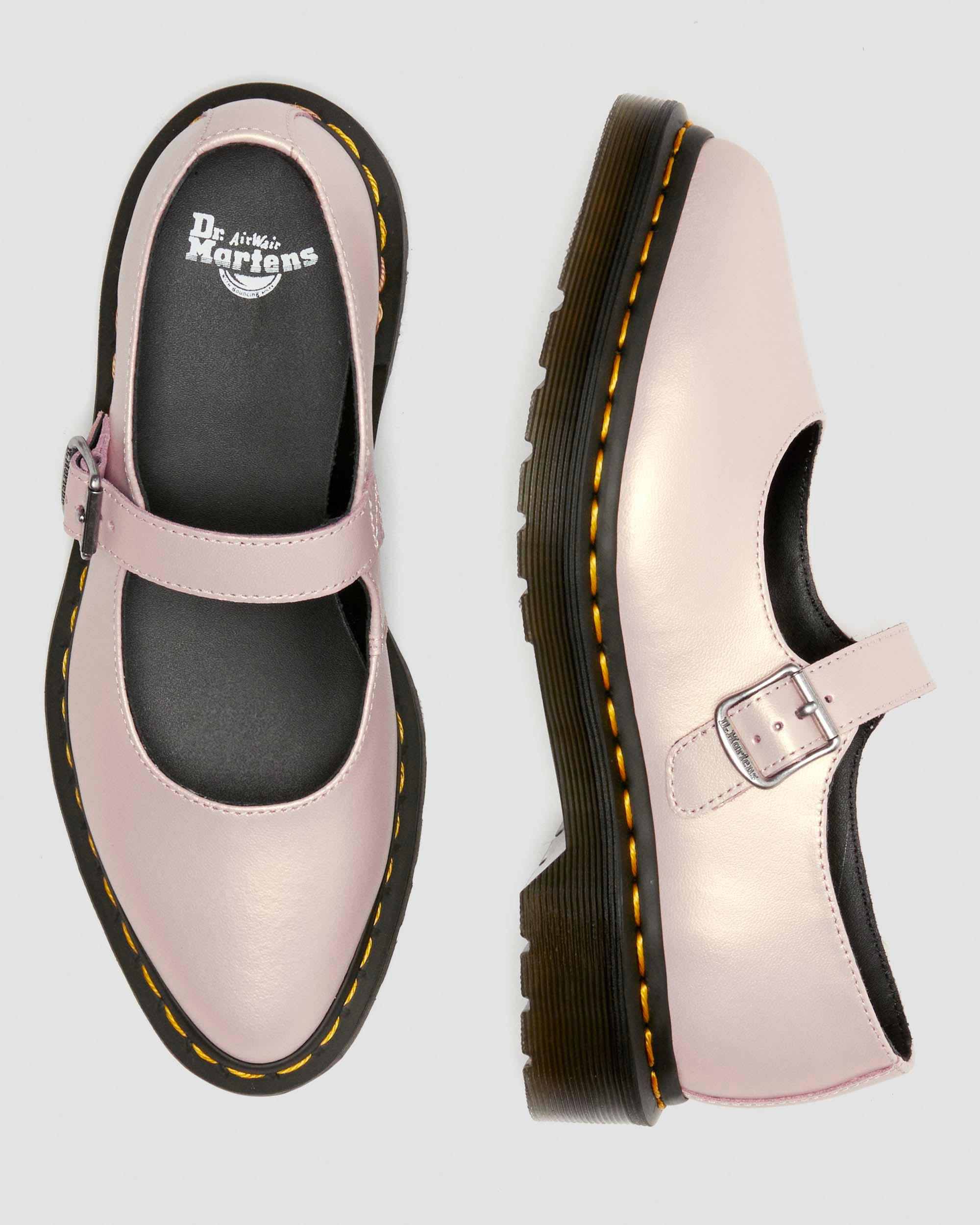 Elphie Iridescent Leather Mary Jane Shoes - 2