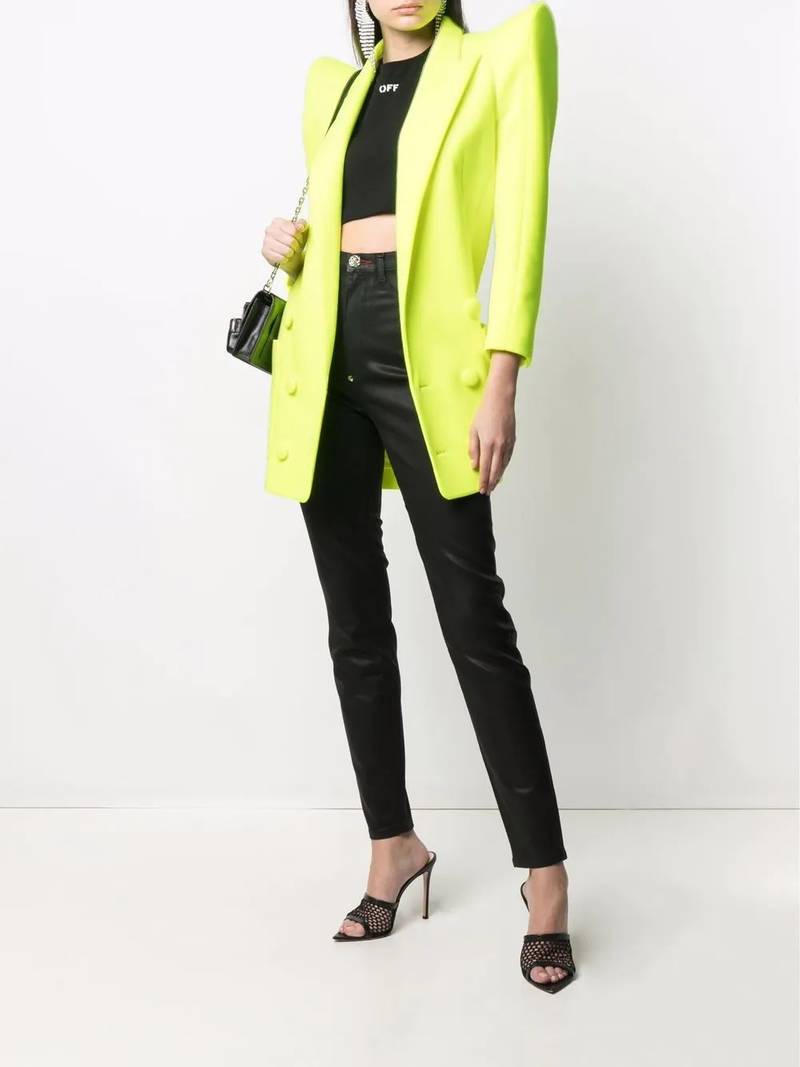 PHILIPP PLEIN high-waist jeggings outlook