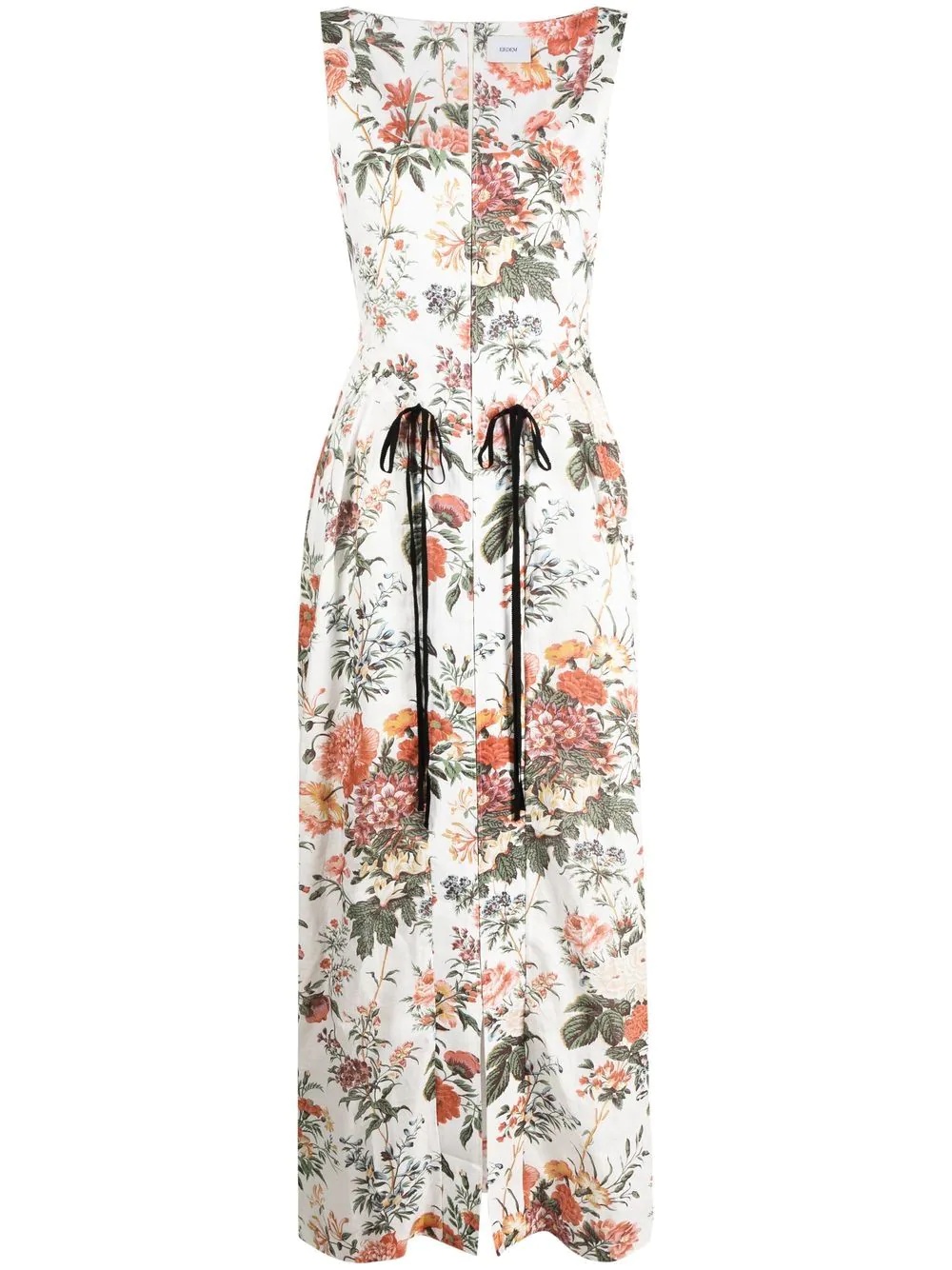 floral full dress - 1